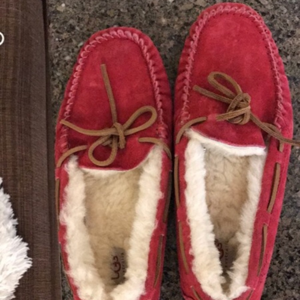 Pink Ugg Moccasins